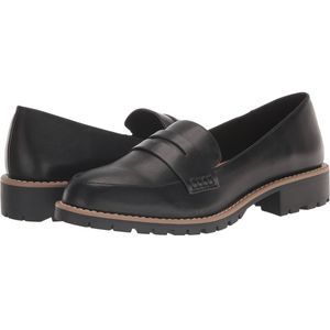 Dolce vita Catalina black lug sole loafer size 9